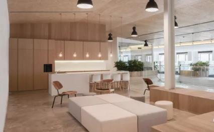 青島舞蹈藝術(shù)學校辦公室裝修實景圖