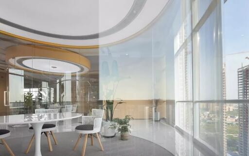 青島財(cái)富管理有限公司辦公室裝修設(shè)計(jì)效果圖